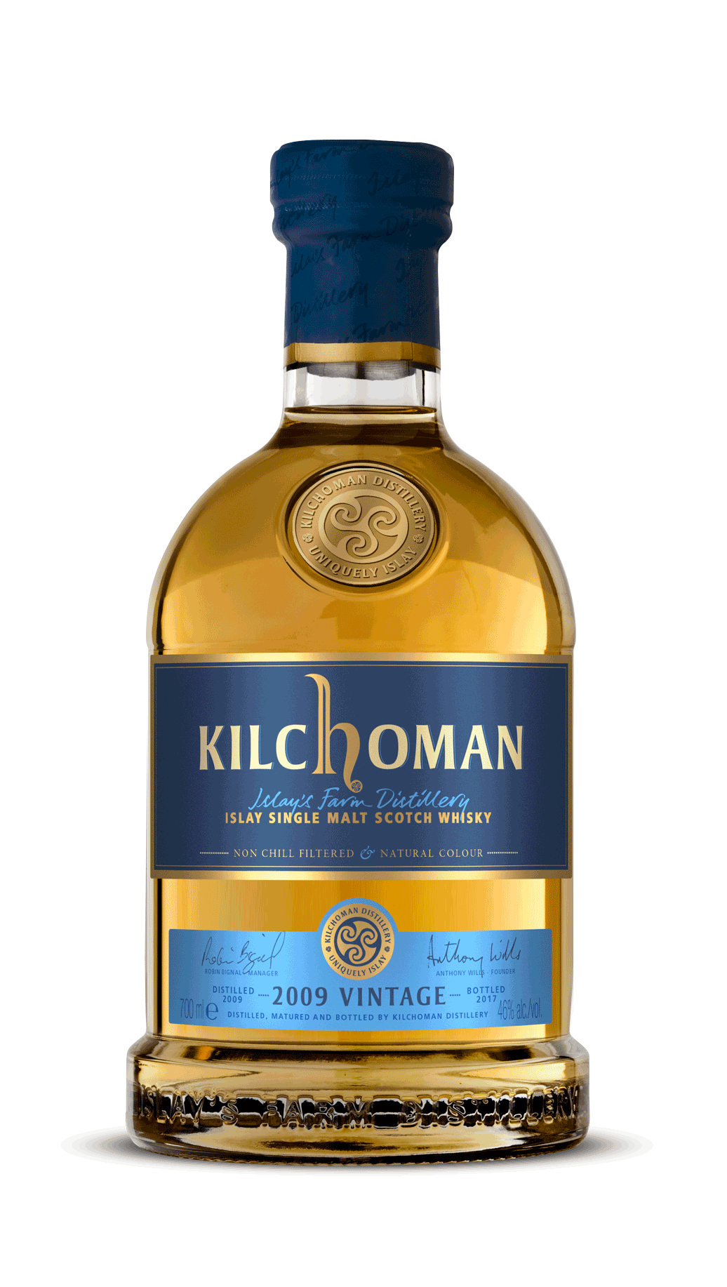 kilchoman-2009-vintage-islay-single-malt-scotch-whisky-bourbon-oloroso-sherry-bu image 1