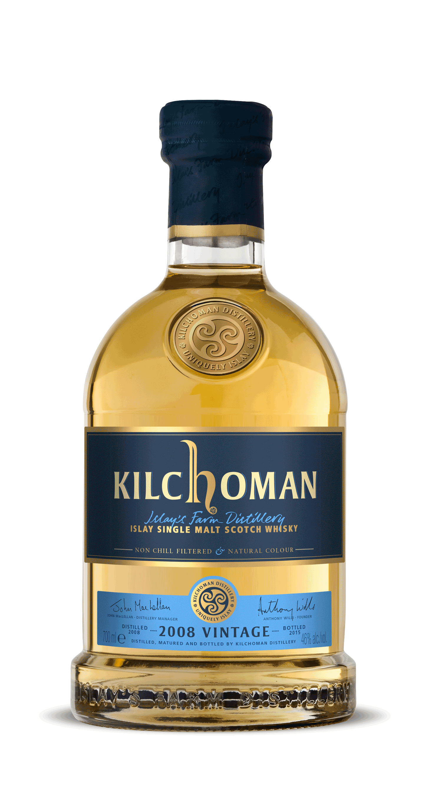 kilchoman-2008-vintage-single-malt-scotch-whisky-ex-bourbon-fassabf-llung image 1