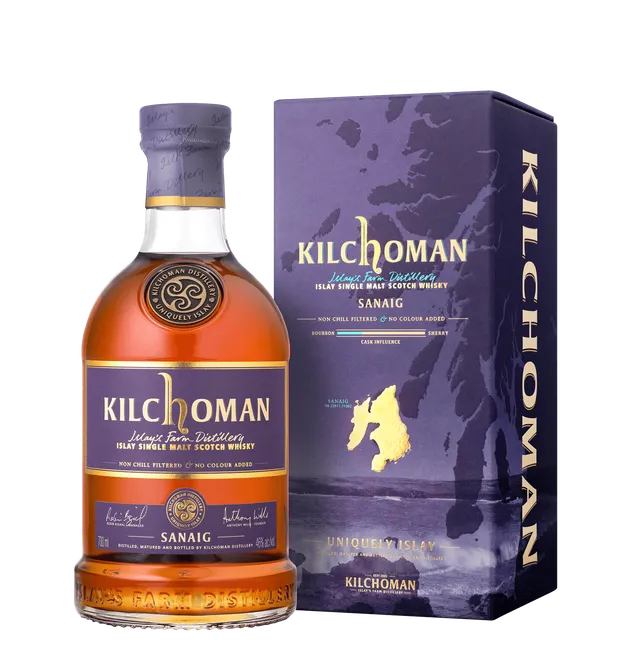 kilchoman-sanaig-islay-single-malt-scotch-whisky-70cl image 1