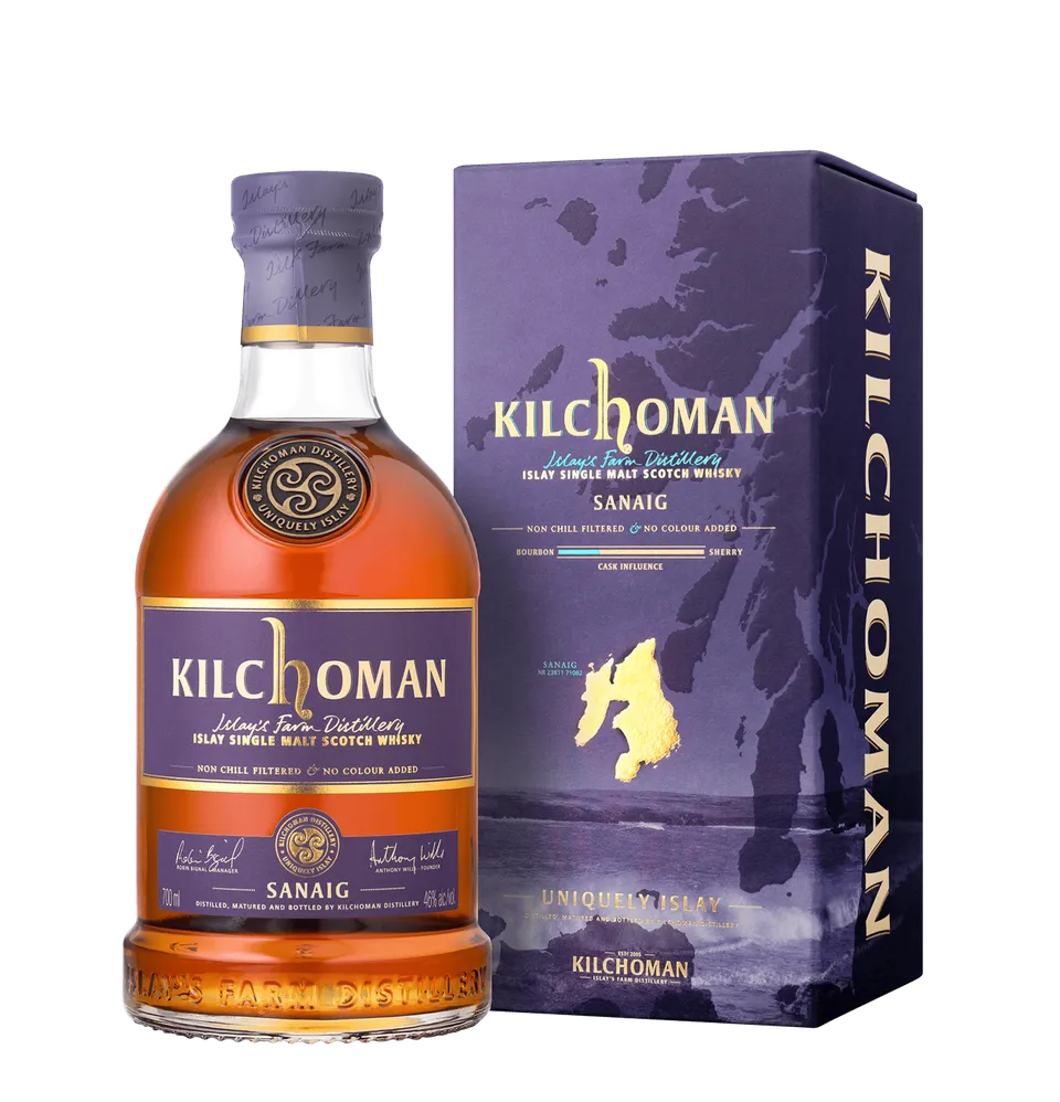 kilchoman-sanaig-islay-single-malt-scotch-whisky-70cl image 1
