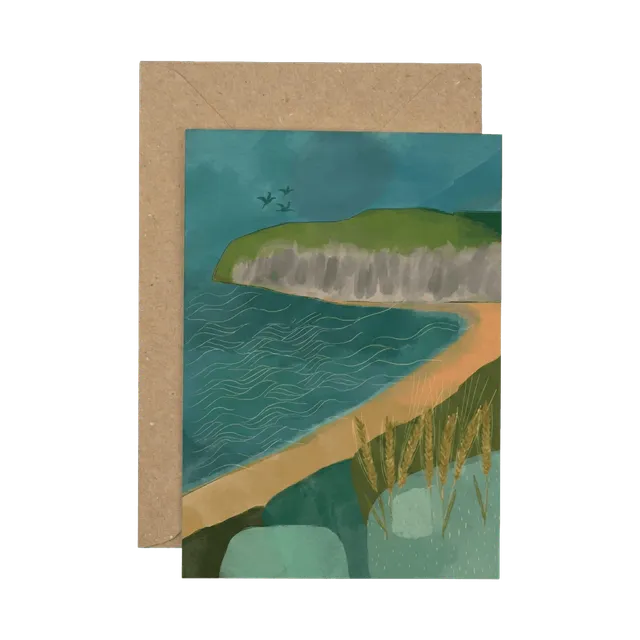 filey-bay-greetings-card-gru-karte image 1