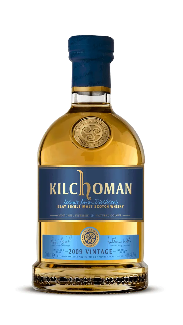 kilchoman-2009-vintage-islay-single-malt-scotch-whisky-bourbon-oloroso-sherry-bu image 1
