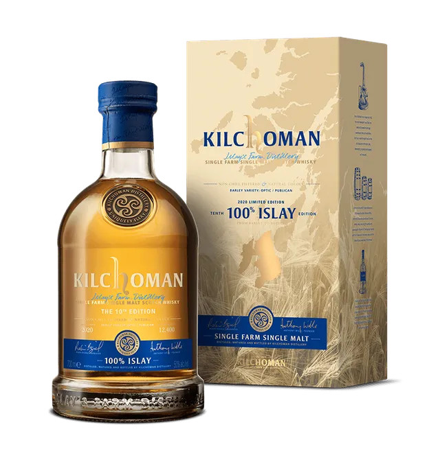 kilchoman-100-islay-10th-edition-islay-single-farm-single-malt-whisky image 1
