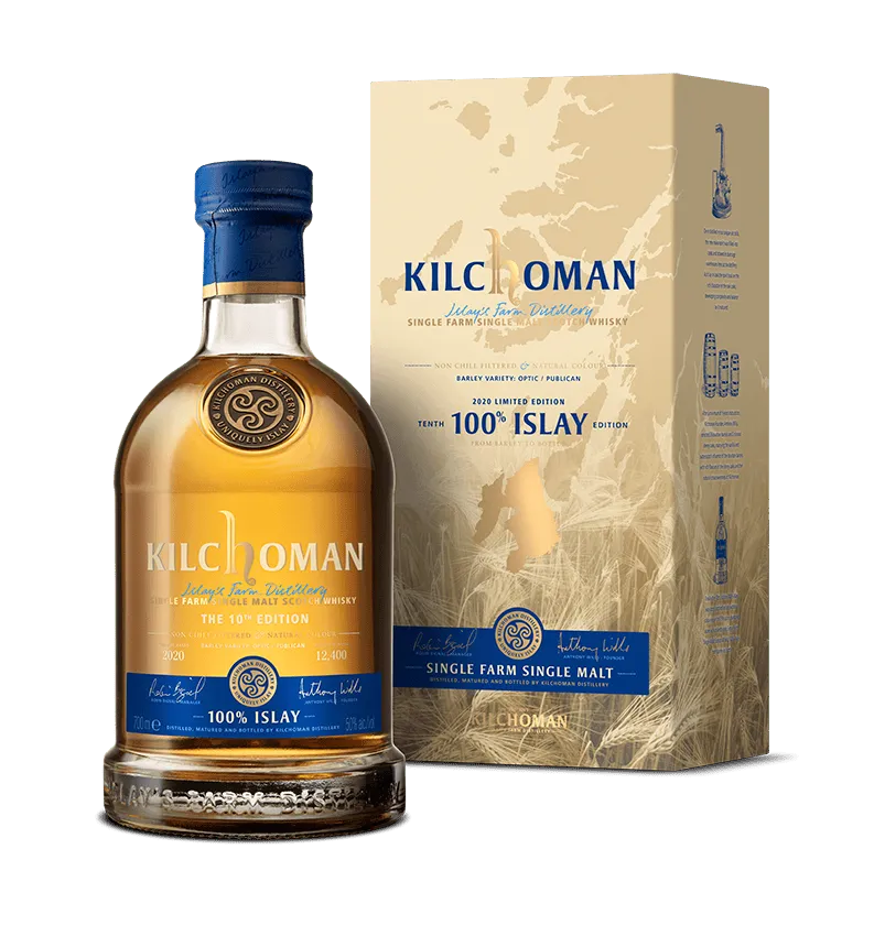 kilchoman-100-islay-10th-edition-islay-single-farm-single-malt-whisky image 1
