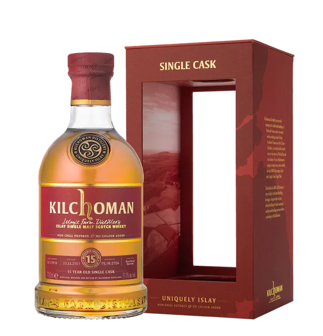 kilchoman-15-year-old-single-cask-single-malt-whisky-bourbon-barrel-nr-10-801-51 image 1
