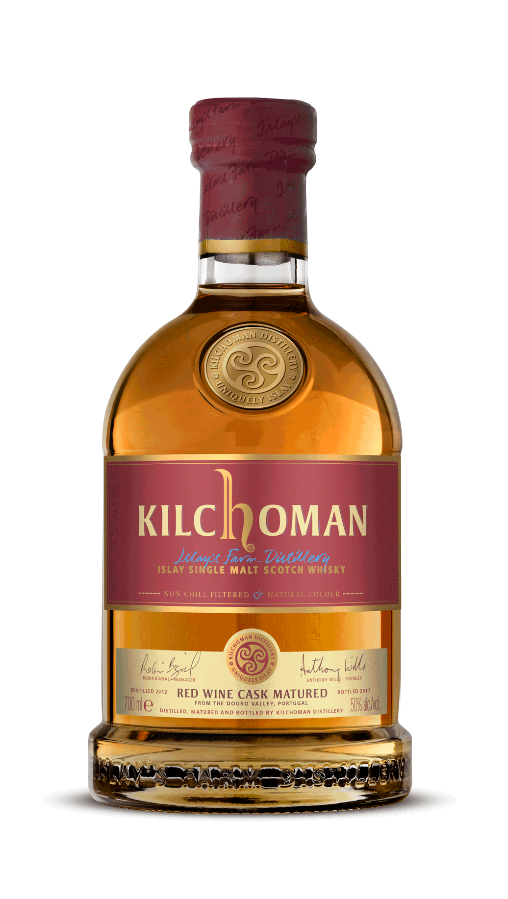 kilchoman-red-wine-cask-matured-islay-single-malt-whisky-2012 image 1