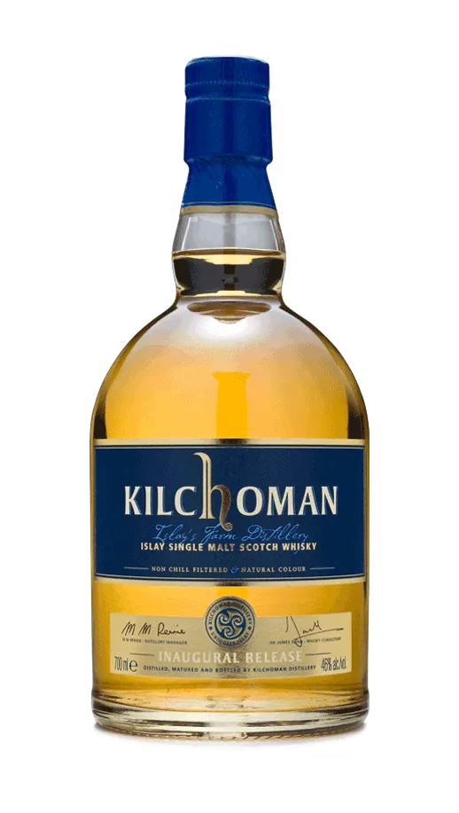 kilchoman-inaugural-release-islay-single-malt-whisky-erste-abf-llung-bourbon-she image 1