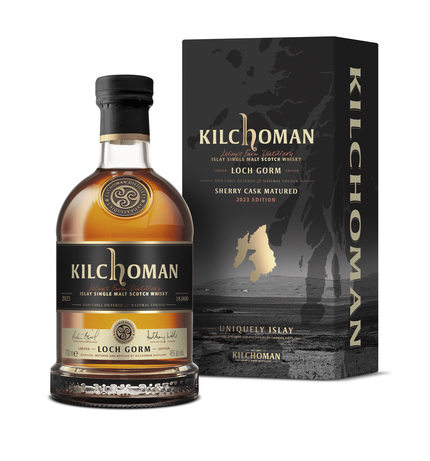 kilchoman-loch-gorm-2023-sherry-cask-single-malt-scotch-whisky image 1