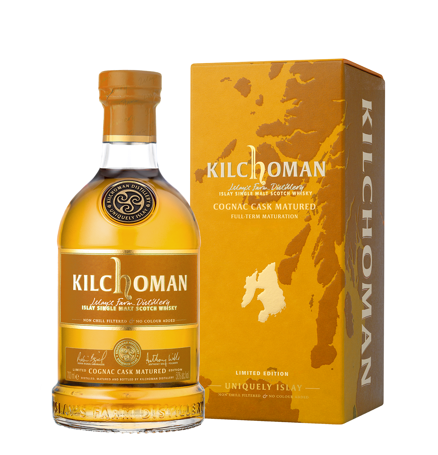 kilchoman-cognac-cask-matured-single-malt-scotch-whisky-vollreifung-50-vol image 1