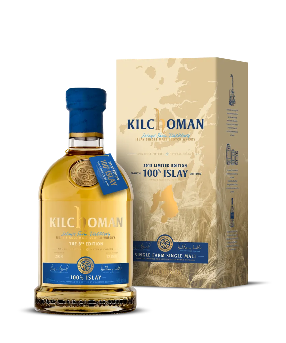 kilchoman-100-islay-8th-edition-single-malt-scotch-whisky-bourbon-oloroso image 1