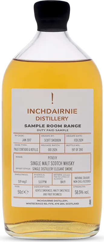 inchdairnie-pitkevy-sample-room-single-malt-whisky image 1