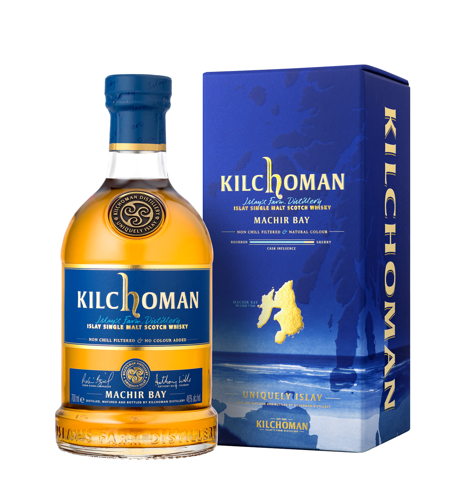 kilchoman-machir-bay-70cl-islay-single-malt-scotch-whisky-bourbon-sherry image 1