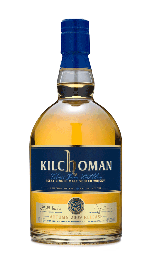 kilchoman-autumn-2009-release-single-malt-scotch-whisky-bourbon-mit-oloroso-fini image 1