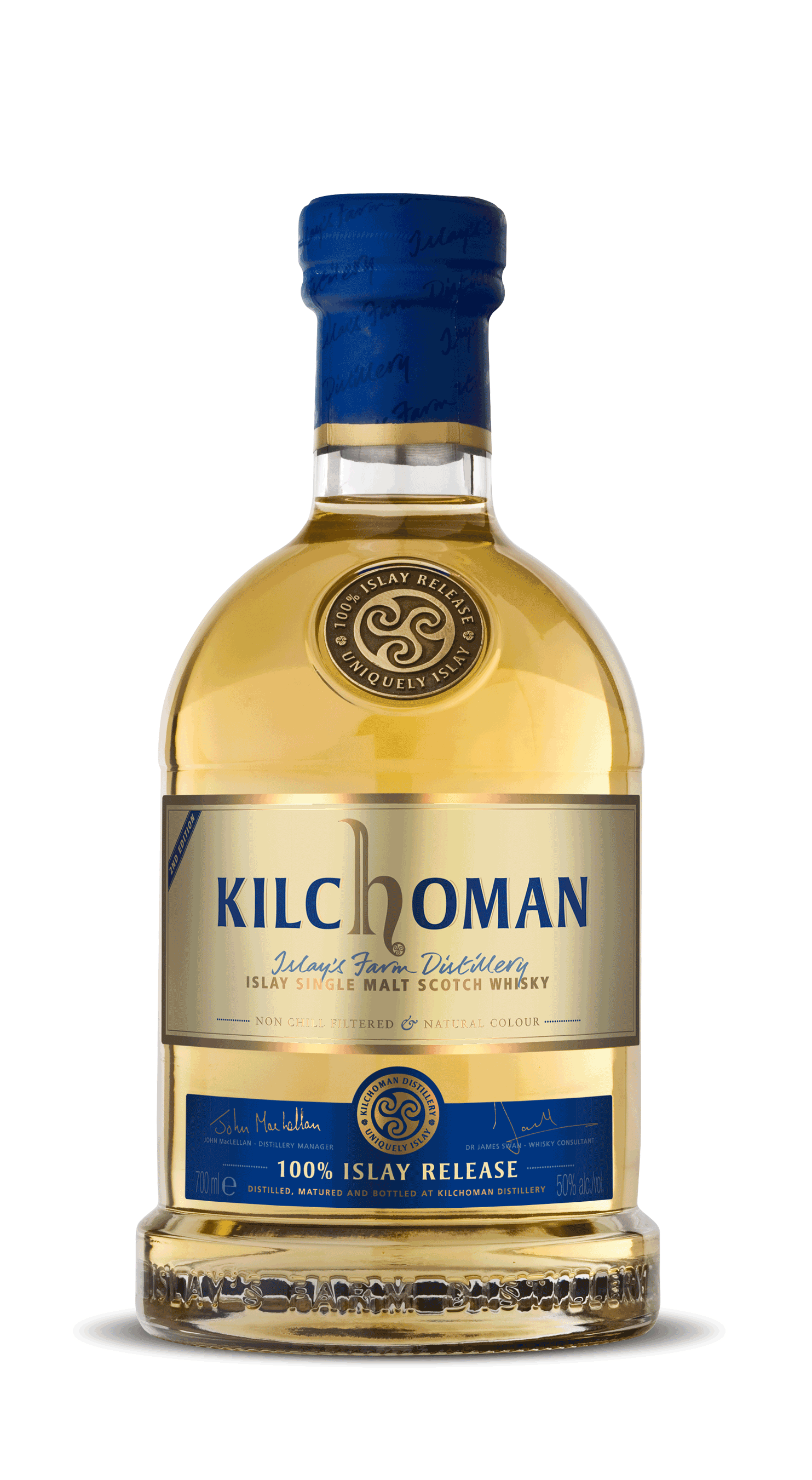 kilchoman-100-islay-2nd-edition-islay-single-malt-whisky image 1