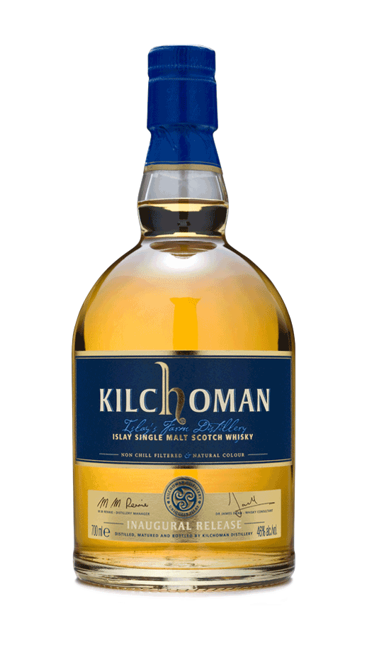 kilchoman-inaugural-release-islay-single-malt-whisky-erste-abf-llung-bourbon-she image 1