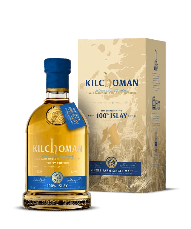 kilchoman-100-islay-9th-edition-single-malt-scotch-whisky-single-farm-abf-llung image 1