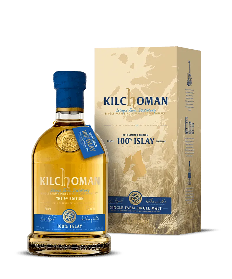 kilchoman-100-islay-9th-edition-single-malt-scotch-whisky-single-farm-abf-llung image 1
