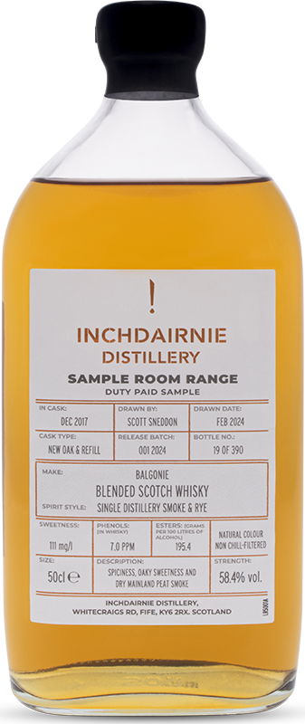 inchdairnie-balgonie-sample-room-single-malt-whisky image 1
