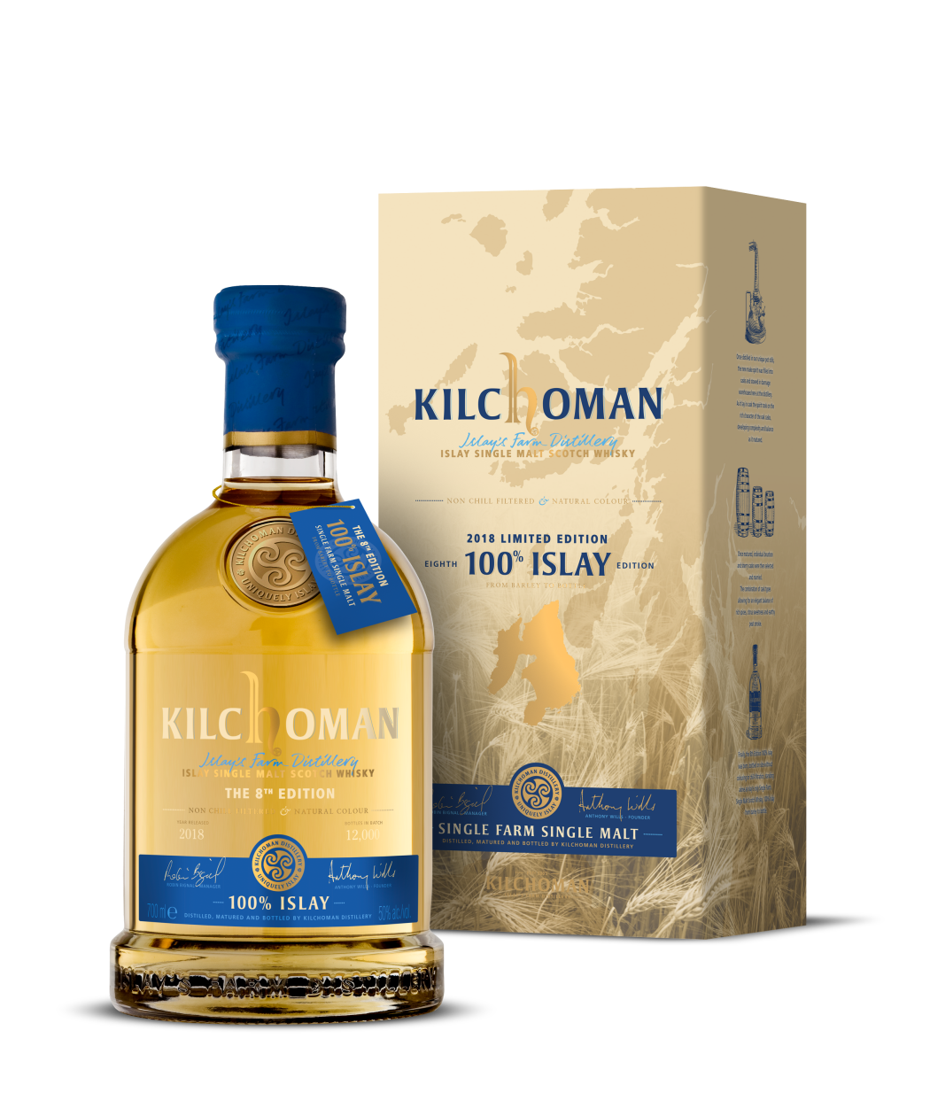 kilchoman-100-islay-8th-edition-single-malt-scotch-whisky-bourbon-oloroso image 1