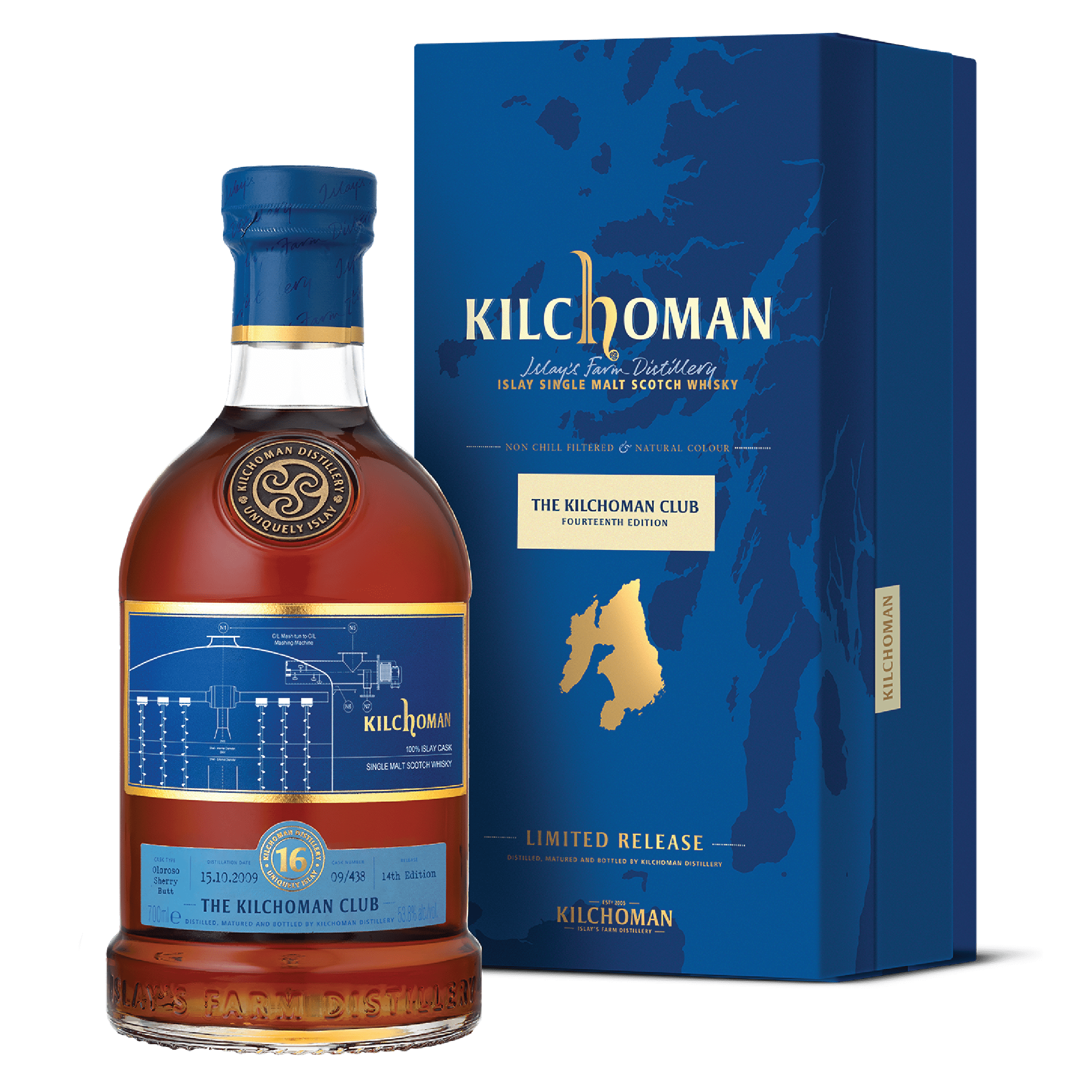kilchoman-2025-club-release-14th-edition-16-jahre-single-cask-whisky image 1