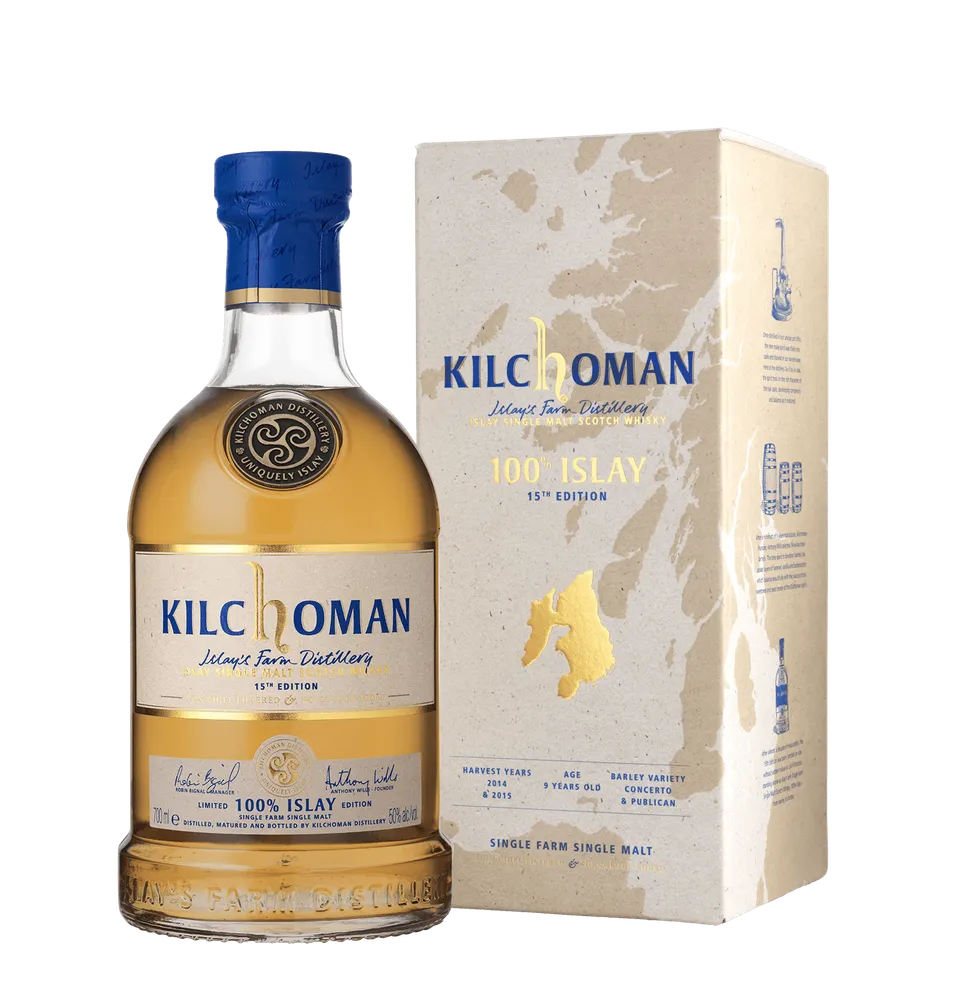 kilchoman-100-islay-15th-edition-islay-single-farm-single-malt-whisky image 1
